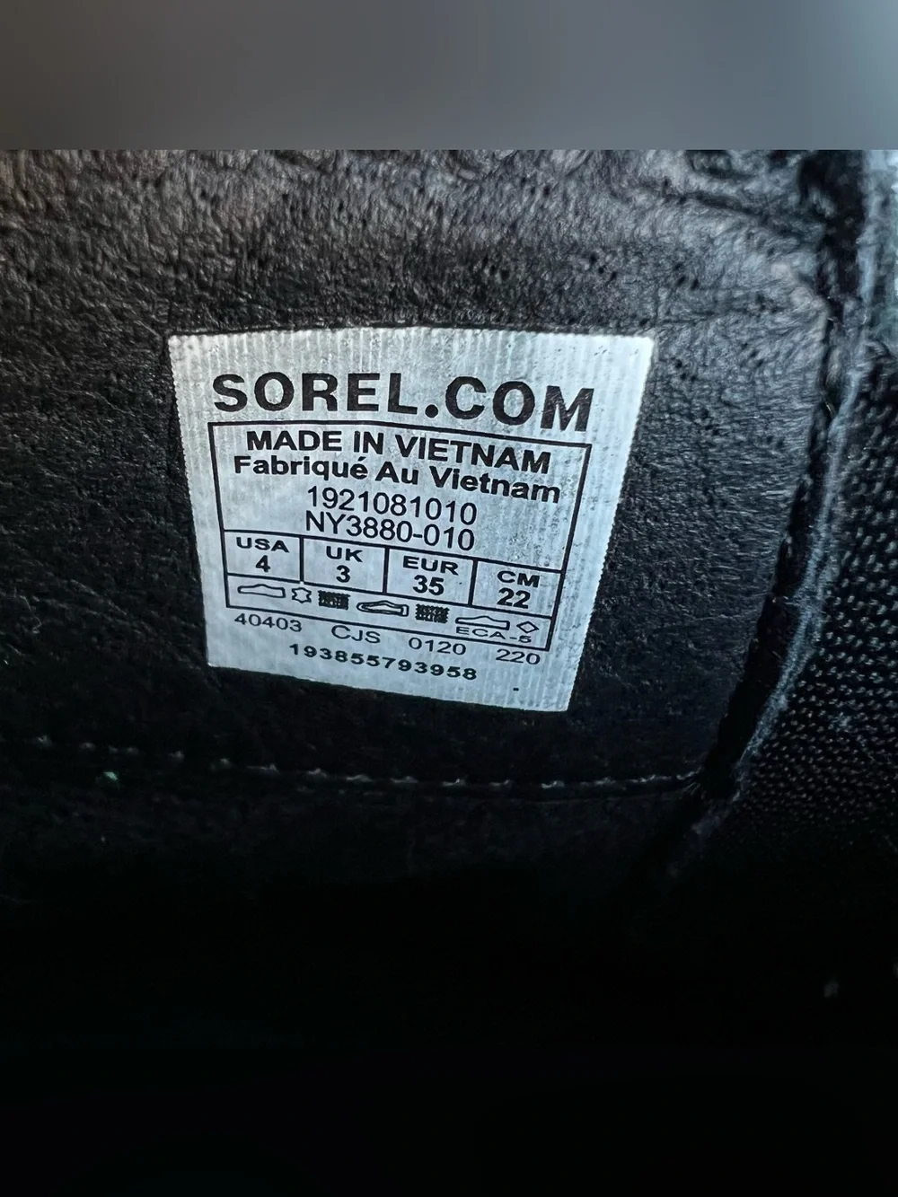 Sorel Emelie Chelsea Girls Black Suede Booties